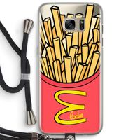 McElodie: Samsung Galaxy S7 Edge Transparant Hoesje met koord