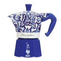 Italiaanse Koffiepot Bialetti MOKA D&G BLU MEDIT. 3T Blauw Aluminium 3 Koppar