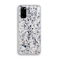 Gespikkelde marmer: Samsung Galaxy S20 Transparant Hoesje