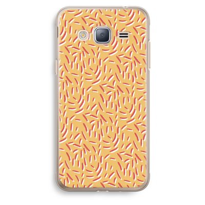 Camouflage: Samsung Galaxy J3 (2016) Transparant Hoesje