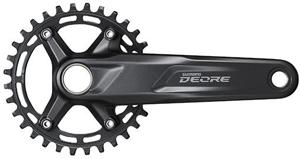 Shimano Crankstel 10/11-speed Deore FC-M5100-1 32T 170 mm zwart