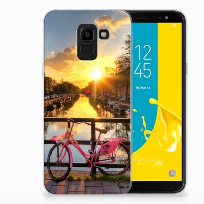 Samsung Galaxy J6 2018 | Silliconen Back Cover | Amsterdamse Grachten