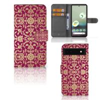 Wallet Case Google Pixel 6A Barok Pink Wallet Case Google Pixel 6A Barok Pink