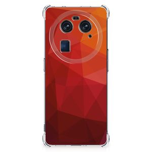 Shockproof Case voor OPPO Find X6 Polygon Red