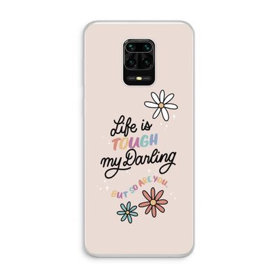 Tough Life: Xiaomi Redmi Note 10 Lite Transparant Hoesje