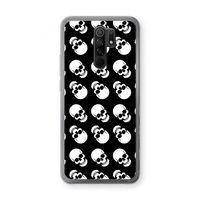 Musketon Skulls: Xiaomi Redmi 9 Transparant Hoesje