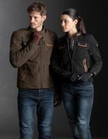 LS2 jas "bullet" jacket bullet man brown m