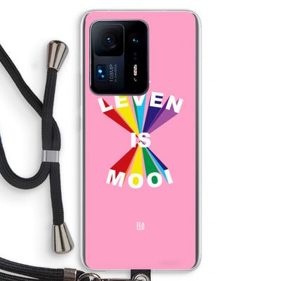 Het Leven Is Mooi: Xiaomi Mi Mix 4 Transparant Hoesje met koord