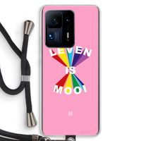 Het Leven Is Mooi: Xiaomi Mi Mix 4 Transparant Hoesje met koord