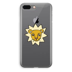 Kleine leeuw: iPhone 8 Plus Transparant Hoesje