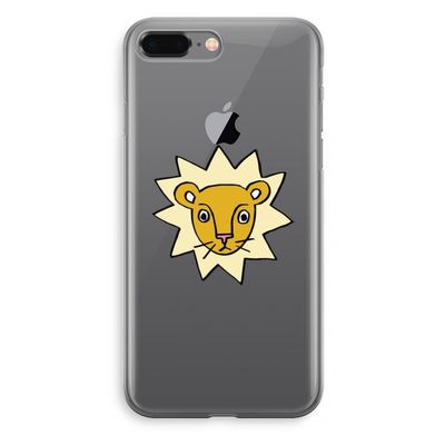 Kleine leeuw: iPhone 8 Plus Transparant Hoesje