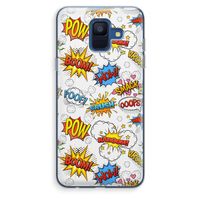 Pow Smack: Samsung Galaxy A6 (2018) Transparant Hoesje