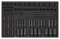 Sonic Krachtdoppenset 3/8" & 1/2", 72-delig 307302