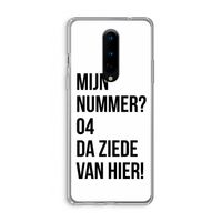 Da ziede van hier: OnePlus 8 Transparant Hoesje