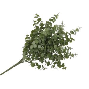 Kunstbloem Eucalyptus tak - 47 cm - groen - bundel/bosje - Kunst zijdebloemen   -