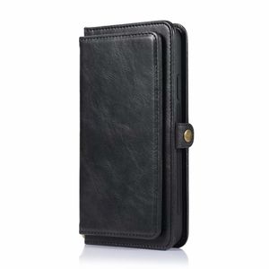 iPhone 13 hoesje - Bookcase - Afneembaar 2 in 1 - Backcover - Pasjeshouder - Portemonnee - Kunstleer - Zwart