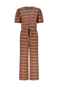 B.Nosy Meisjes jumpsuit - Babette - Blush aztec AOP