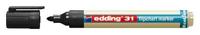 Viltstift edding 31 eco flipover rond 1.5-3mm zw | 10 stuks