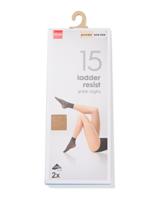 HEMA Pantysokken 15denier - 2 paar poeder (poeder) HEMA Pantysokken 15denier - 2 paar poeder (poeder)