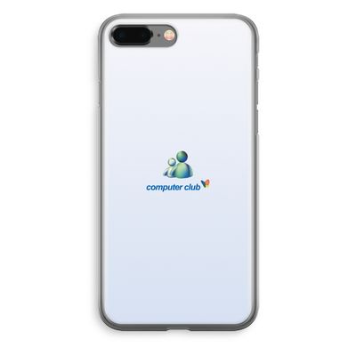 MSN: iPhone 8 Plus Transparant Hoesje
