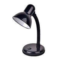 Vintage ijzeren LED bureau lamp drukknop schakelaar Eye bescherming lezen LED Lichttafel lampen (zwart)