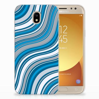 Samsung Galaxy J5 2017 | TPU bumper | Waves Blue