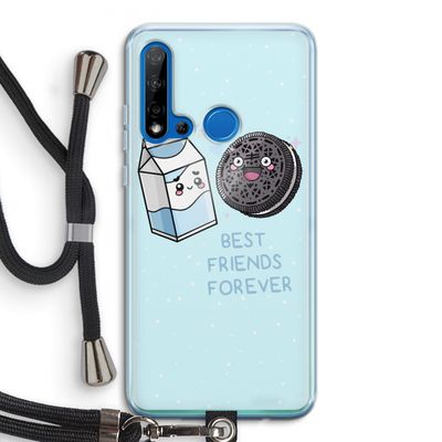 Best Friend Forever: Huawei P20 Lite (2019) Transparant Hoesje met koord