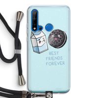 Best Friend Forever: Huawei P20 Lite (2019) Transparant Hoesje met koord