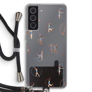 Dancing #3: Samsung Galaxy S21 FE Transparant Hoesje met koord