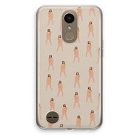 You're so golden: LG K10 (2017) Transparant Hoesje