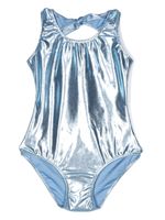 Andorine maillot de bain à effet métallisé - Bleu - thumbnail