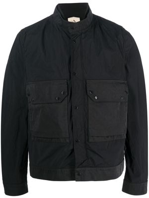Ten C veste bomber à poches à rabat - Noir