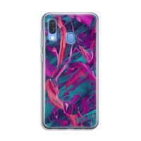 Pink Clouds: Samsung Galaxy A40 Transparant Hoesje Pink Clouds: Samsung Galaxy A40 Transparant Hoesje