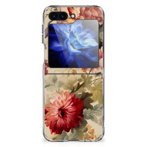 TPU Case voor Samsung Galaxy Z Flip 6 Bloemen