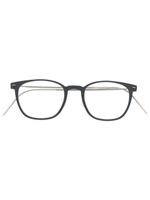 Lindberg lunettes de vue à monture carrée - Gris