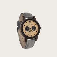 Houten Horloge Outland Grey - thumbnail