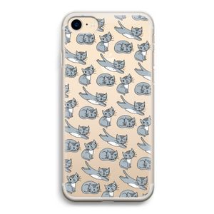 Poezen: iPhone 7 Transparant Hoesje
