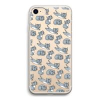 Poezen: iPhone 7 Transparant Hoesje