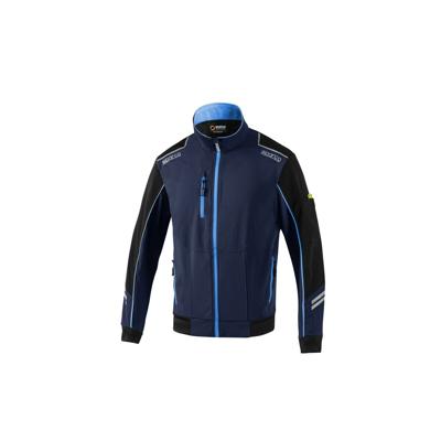 Heren Sportjas Sparco Tech TW Blauw Donkerblauw - Maat: S