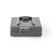 Nedis v2ahdy21v602 stofzuiger-accu li-ion 21,6 v 2 ah 43,2 wh vervanging voor dyson dc16-serie
