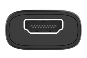 Digitus DS-55521 HDMI Adapter [1x HDMI-bus - 1x HDMI-bus] Zwart 4K UHD