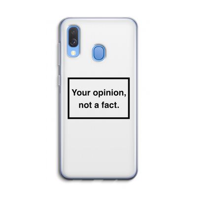 Your opinion: Samsung Galaxy A40 Transparant Hoesje