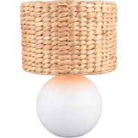 LED Tafellamp - Trion Nina XL - E27 Fitting - 1 lichtpunt - Wit - Keramiek