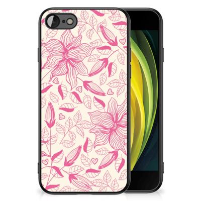 iPhone SE 2022 | SE 2020 | 7/8 Bloemen Hoesje Pink Flowers