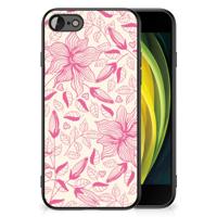 iPhone SE 2022 | SE 2020 | 7/8 Bloemen Hoesje Pink Flowers