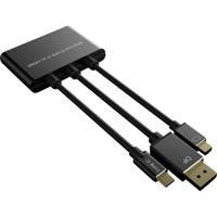 ROLINE adapterkabel Mini DisplayPort / DisplayPort / Type C - HDMI, Actief, 0,15 m