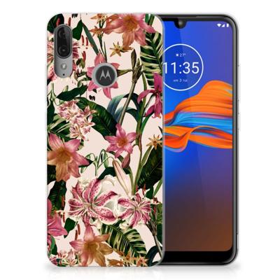 Motorola Moto E6 Plus | TPU Case | Flowers