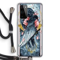 Golden Raven: OnePlus 9 Pro Transparant Hoesje met koord