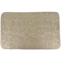 Tendance Badmat mat Pebble - microfiber - Memory Foam - taupe - 50 x 80 cm - antislip