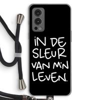 De Sleur: OnePlus Nord 2 5G Transparant Hoesje met koord